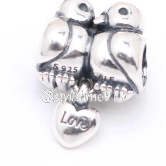 Authentic PANDORA Love Birds Charm  - 791033 - Picture 7 of 13
